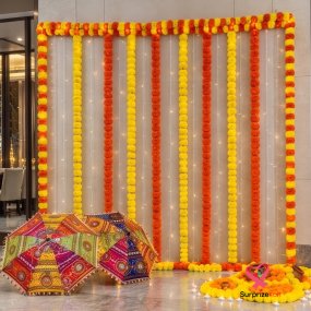 Festive Garland Diwali Decoration