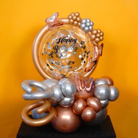 Rosegold Birthday Bouquet