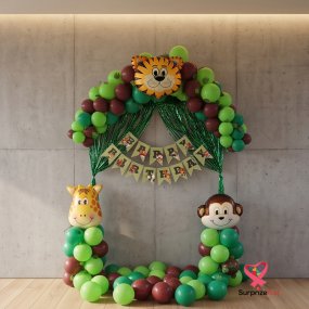Theme Jungle Birthday Decor