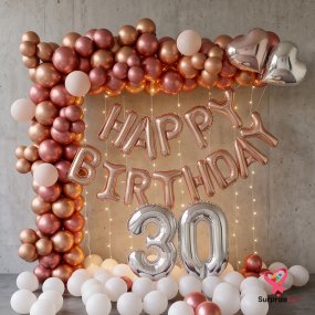 Image of Sparkling Happy Birthday Decor