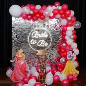 Bride to be sequin decor