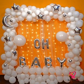 Snow white welcome Baby Decor