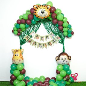 Theme Jungle Birthday Decor