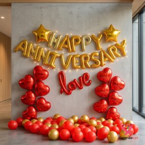Adorable Anniversary Decor