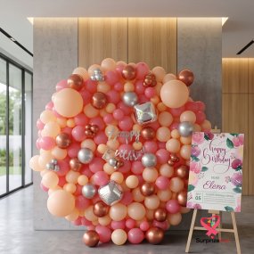 Image of Glorious Circle Birthday Decor